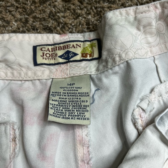 Caribbean joe floral Bermuda shorts 14p - Picture 11 of 11